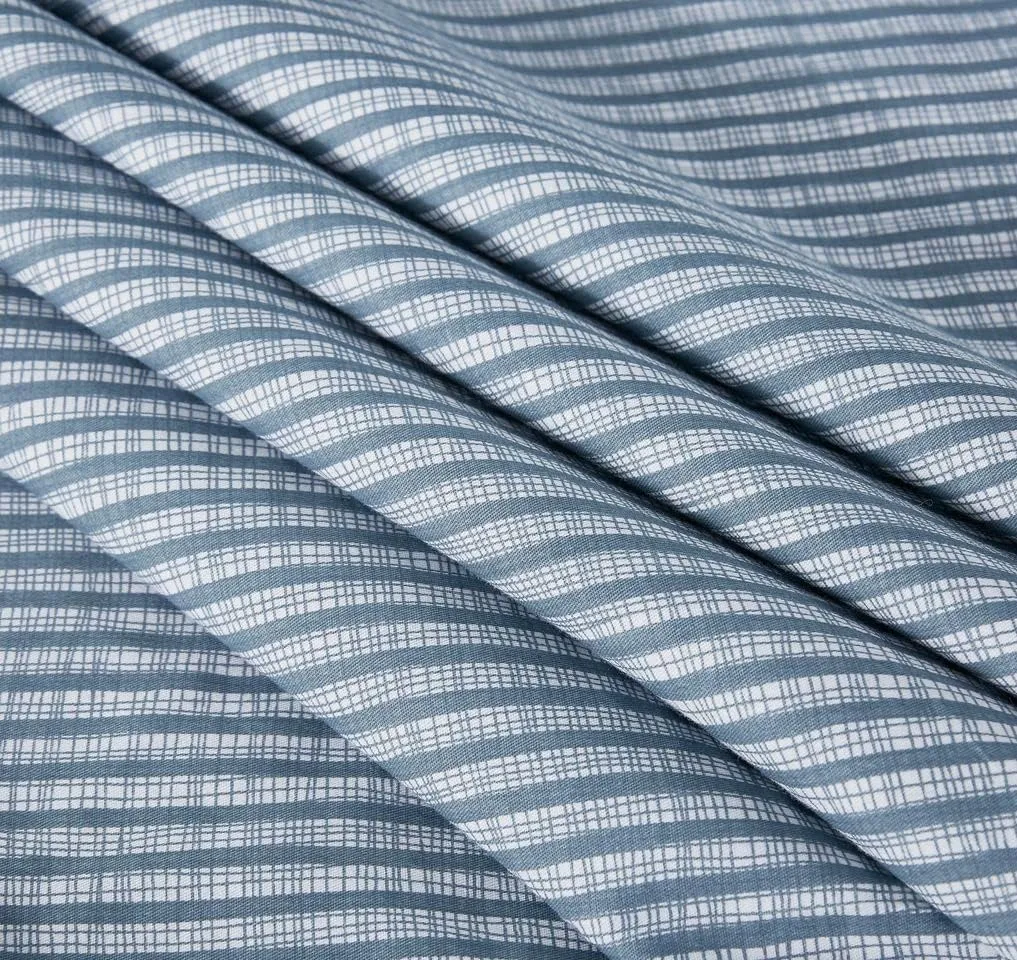 100% Cotton Nathan Reversible Printed Quilt Cover Set - King Size