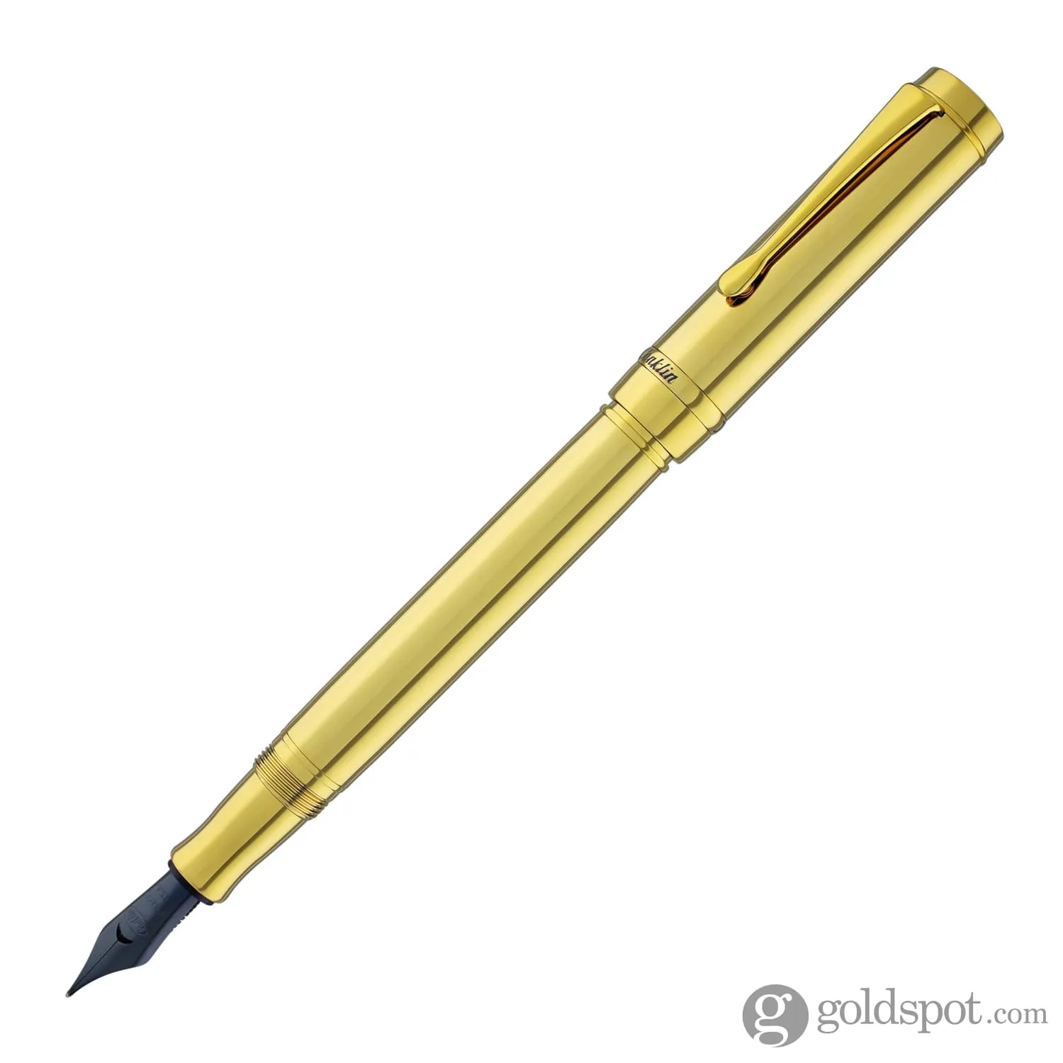 Conklin Duragraph Metal Fountain Pen in Gold