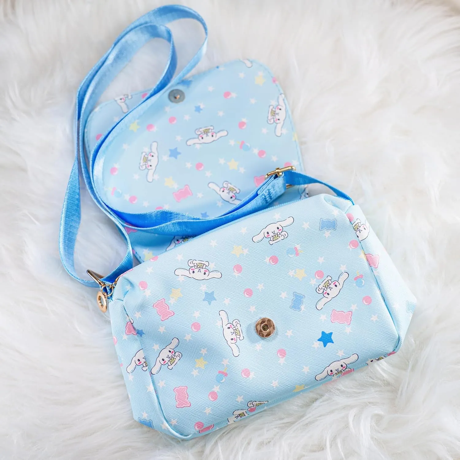 Cute Crossbody Bag Cartoon Wallet Kawaii Phone Purse Coin Wallets Gift for Girls Women