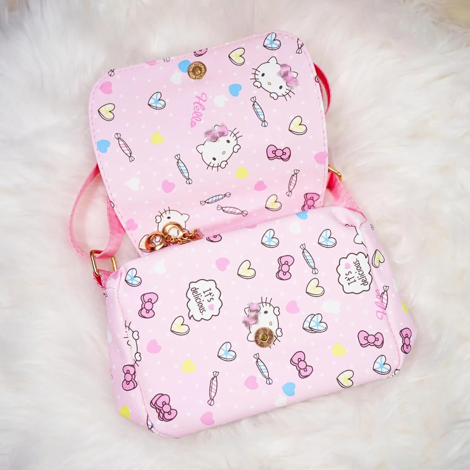 Cute Crossbody Bag Cartoon Wallet Kawaii Phone Purse Coin Wallets Gift for Girls Women