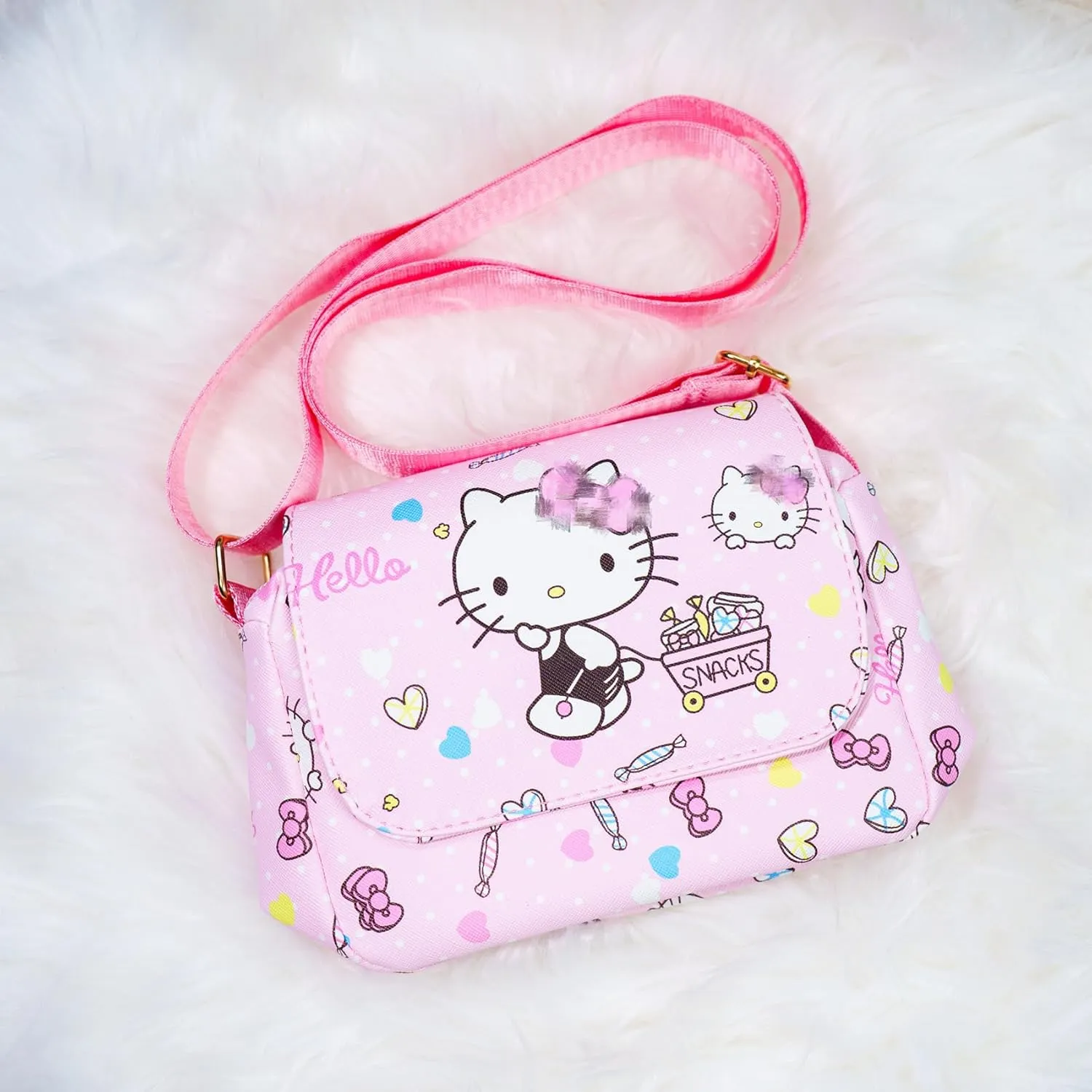 Cute Crossbody Bag Cartoon Wallet Kawaii Phone Purse Coin Wallets Gift for Girls Women