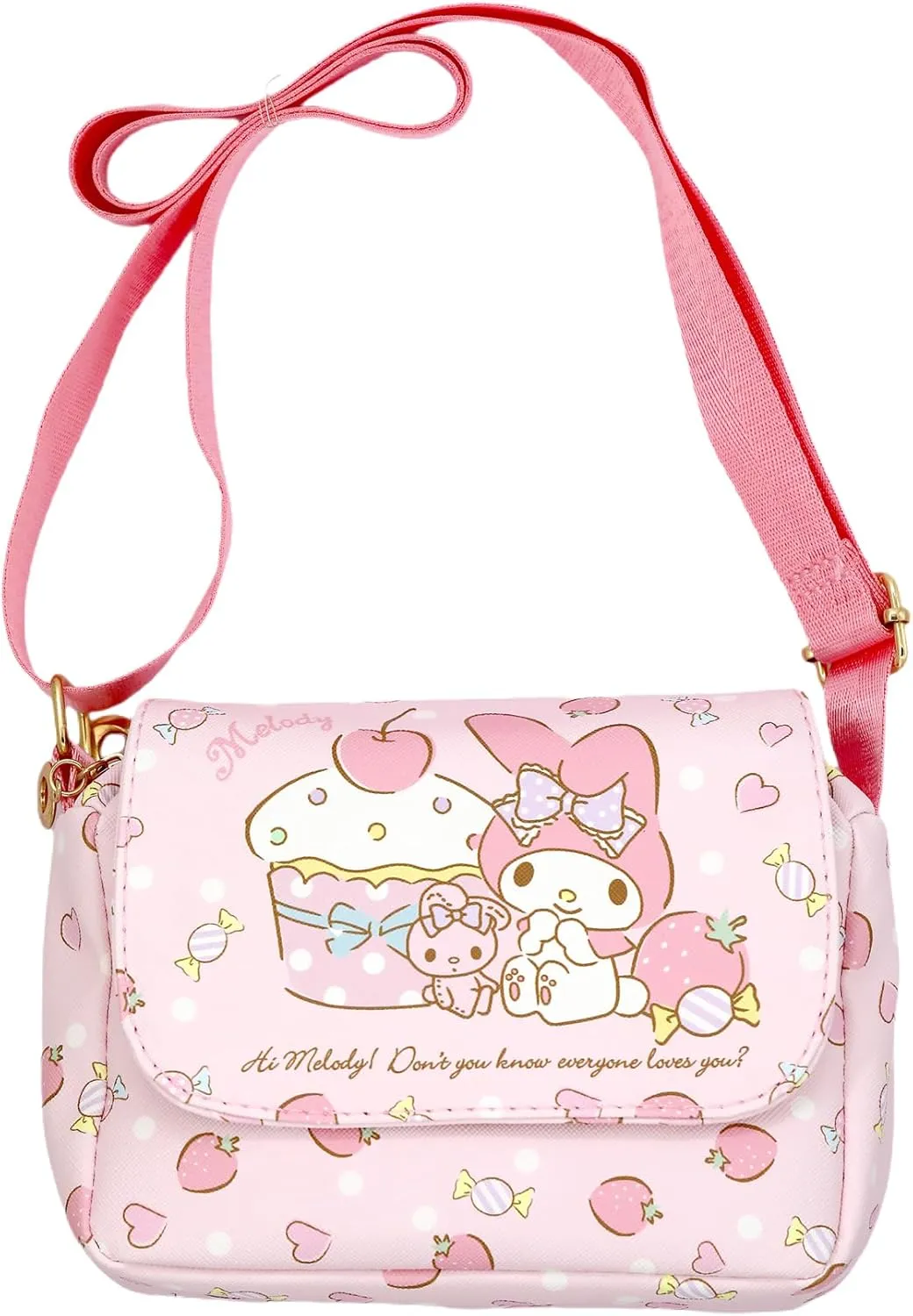 Cute Crossbody Bag Cartoon Wallet Kawaii Phone Purse Coin Wallets Gift for Girls Women