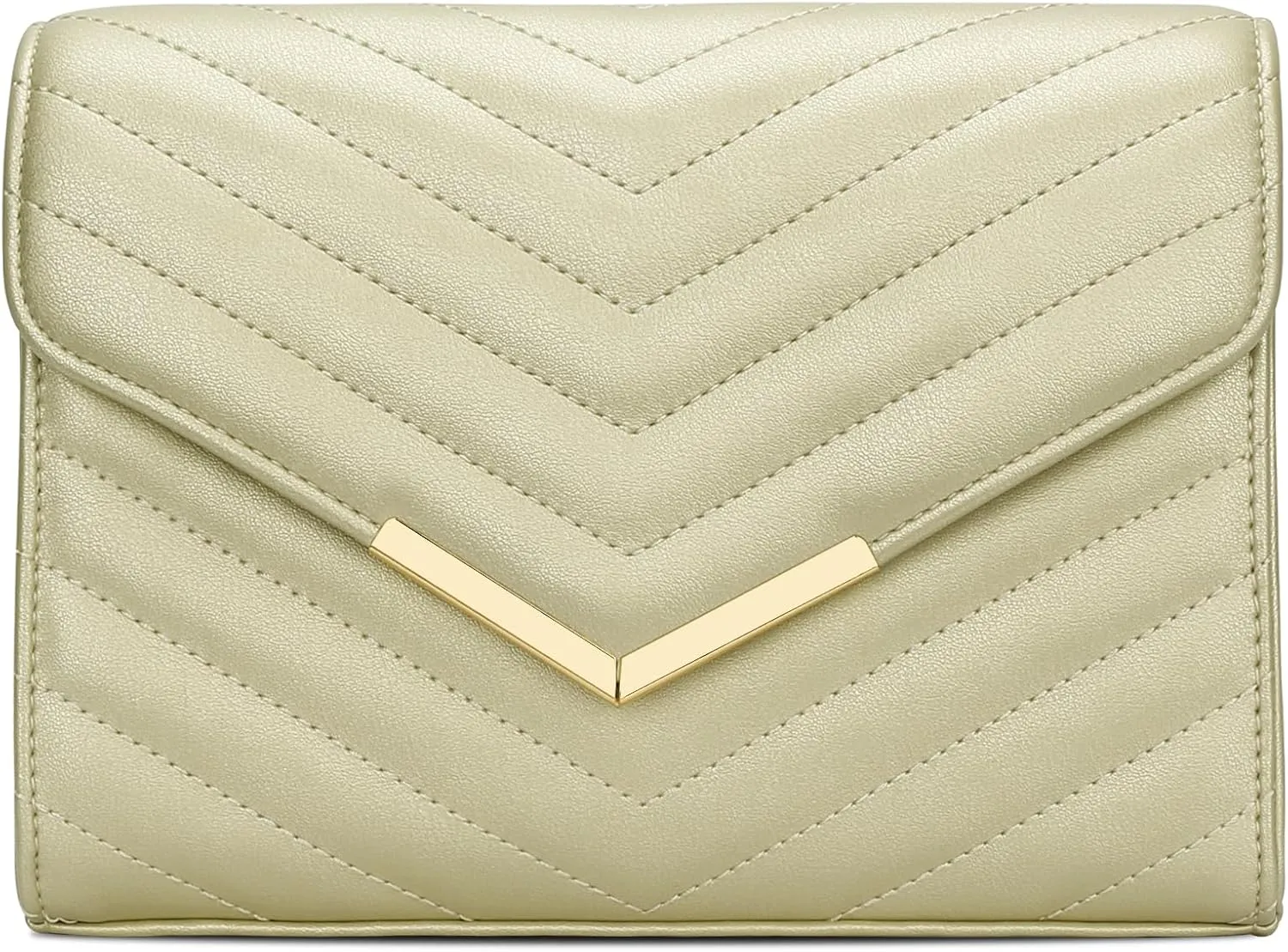 KKXIU Women Formal Vegan Leather Evening Envelope Clutch Purses and Handbags for Party Wedding Prom Bridal
