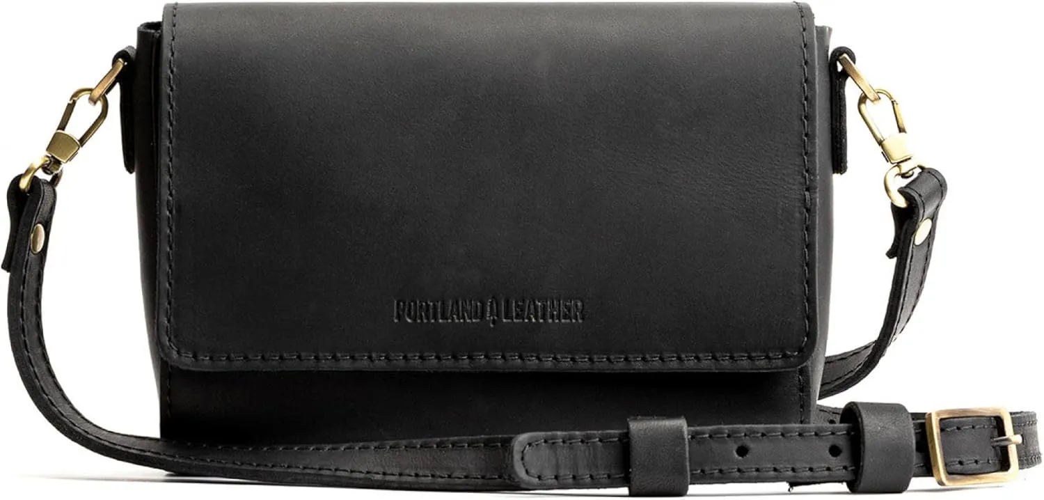 Portland Leather Goods Metro Crossbody Bag for Women  Handmade from the Finest Full-Grain Hides