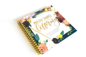 Pretty Simple Lettering: A Step-by-Step Hand Lettering and Modern Calligraphy Workbook for Beginners (Premium Spiral-Bound Hardcover) Spiral-bound  July 17, 2023