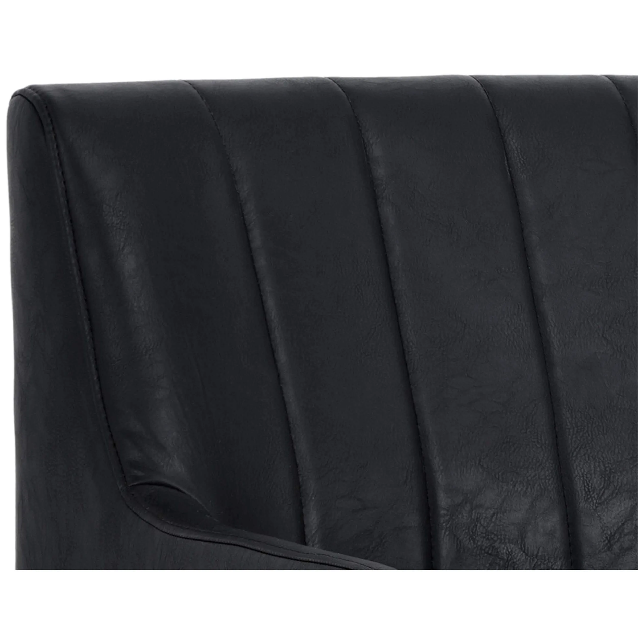 Wolfe Lounge Chair, Vintage Black