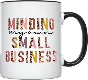 YouNique Designs Boss Lady Mug for Women, 11 Ounces, Cup for Female Boss, Boss Babe Coffee Mug for Women, Boss Birthday Mug for Women (Black Handle)